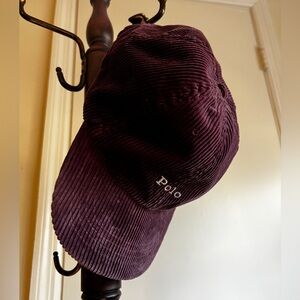 Polo by Ralph Lauren Corduroy Hat - Deep Purple